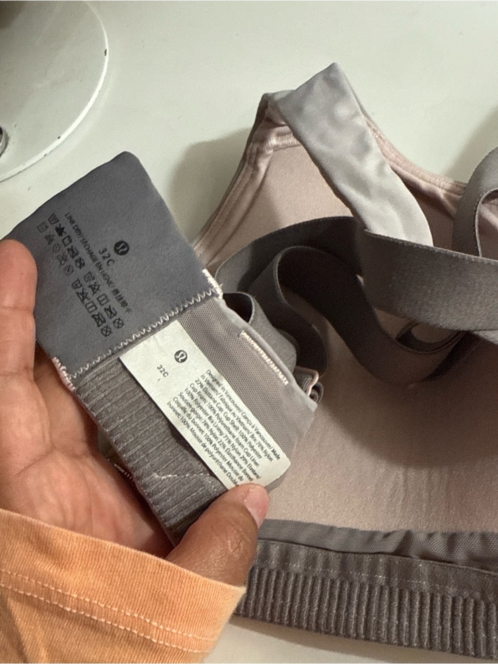 lululemon athletica Light Lavender Crisscross Sports Bra - Picture 4 of 5